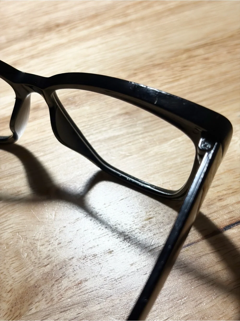 Solid All Black Bold Cat Eye Fashion Glasses